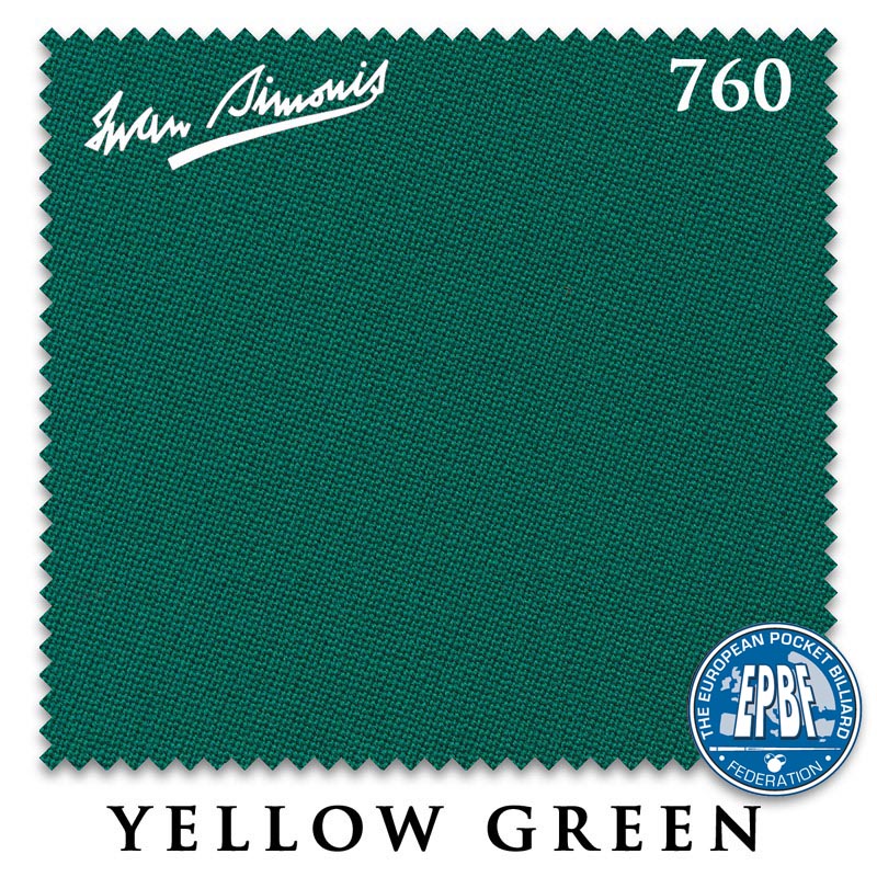  Iwan Simonis 760 Yellow Green, 